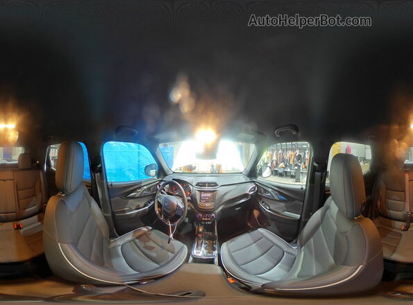 KL79MUSL3PB151209 2023 CHEVROLET TRAILBLAZER White Widok wnętrza 360 stopni