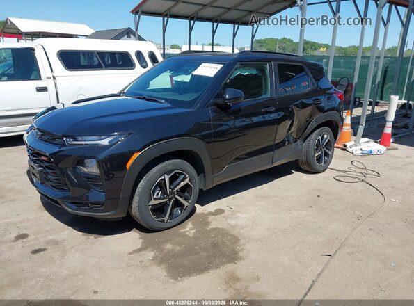 KL79MUSL3PB191290 2023 CHEVROLET TRAILBLAZER Black Front left