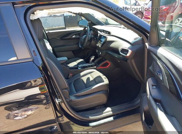 KL79MUSL3PB191290 2023 CHEVROLET TRAILBLAZER Black Front interior view