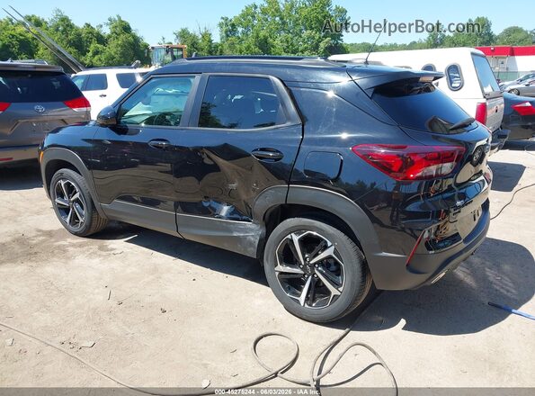 KL79MUSL3PB191290 2023 CHEVROLET TRAILBLAZER Black Rear left