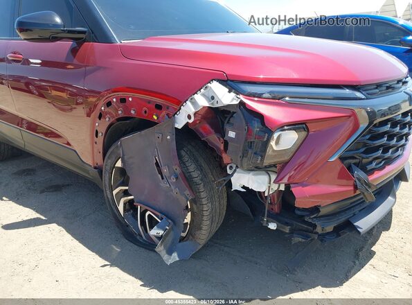 KL79MUSL3RB190823 2024 CHEVROLET TRAILBLAZER Red Front view