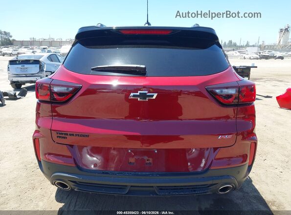 KL79MUSL3RB190823 2024 CHEVROLET TRAILBLAZER Red 