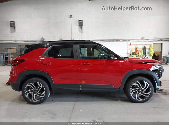 KL79MUSL3TB037382 2026 CHEVROLET TRAILBLAZER Red Սալոնի 360 աստիճան տեսք
