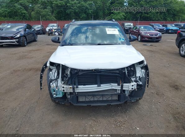 KL79MUSL4MB049364 2021 CHEVROLET TRAILBLAZER White Вид щитка приладів