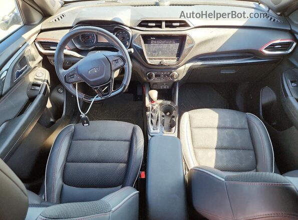 KL79MUSL4PB025053 2023 CHEVROLET TRAILBLAZER Gray Вид панелі приладів