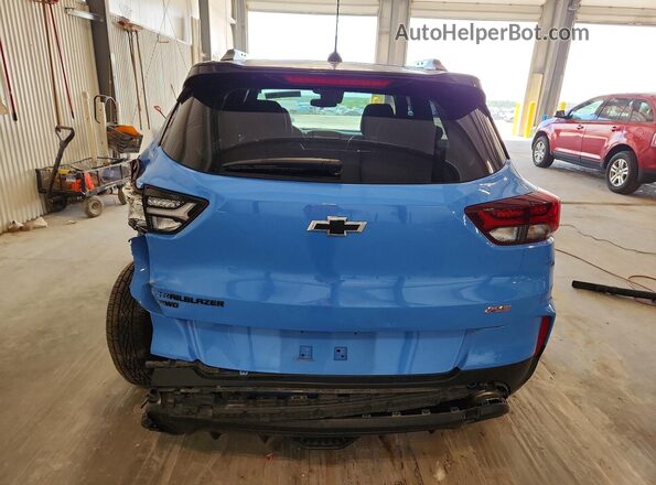 KL79MUSL4PB198734 2023 CHEVROLET TRAILBLAZER Blue Հետևի տեսք