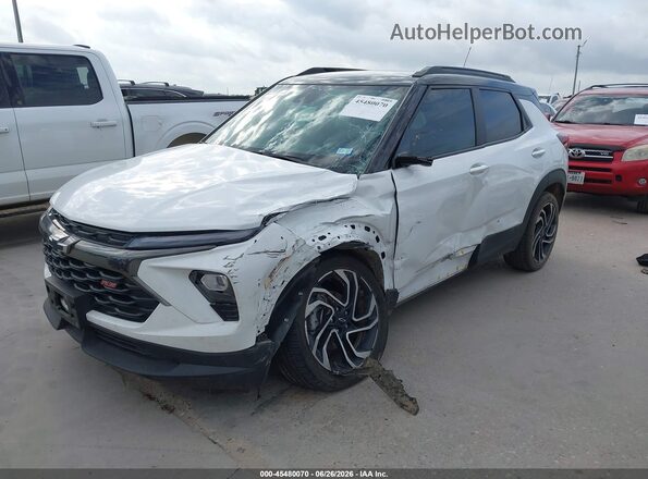 KL79MUSL4RB132266 2024 CHEVROLET TRAILBLAZER White Przód lewy