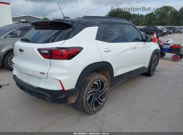 KL79MUSL4RB132266 2024 CHEVROLET TRAILBLAZER White Tył prawy