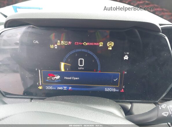 KL79MUSL4RB132266 2024 CHEVROLET TRAILBLAZER White Widok tylnych siedzeń