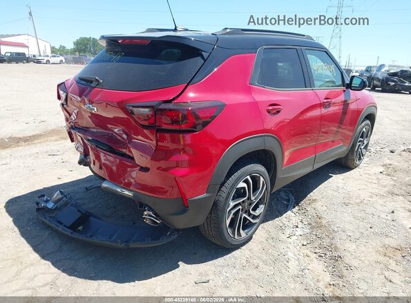 KL79MUSL4TB009011 2026 CHEVROLET TRAILBLAZER Red უკანა მარჯვენა