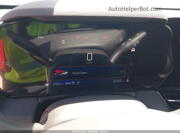 KL79MUSL4TB009011 2026 CHEVROLET TRAILBLAZER Red უკანა სავარძლების ხედი