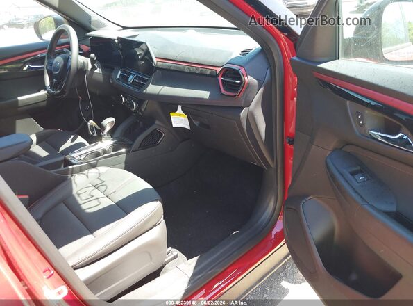 KL79MUSL4TB009011 2026 CHEVROLET TRAILBLAZER Red წინა სალონის ხედი
