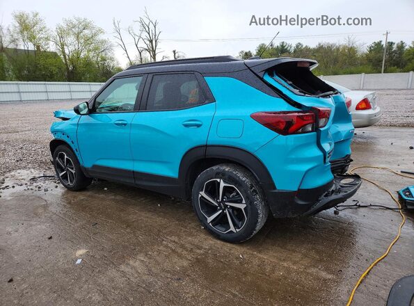 KL79MUSL5NB077742 2022 CHEVROLET TRAILBLAZER Blue 