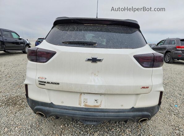 KL79MUSL5NB115227 2022 CHEVROLET TRAILBLAZER White Rear view