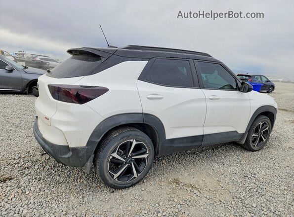 KL79MUSL5NB115227 2022 CHEVROLET TRAILBLAZER White Rear right