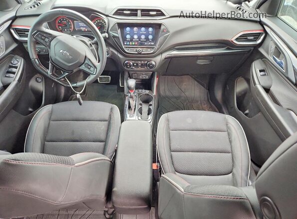 KL79MUSL5NB115227 2022 CHEVROLET TRAILBLAZER White Dashboard view