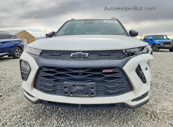 KL79MUSL5NB115227 2022 CHEVROLET TRAILBLAZER White Front view