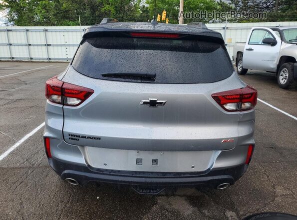 KL79MUSL5PB022114 2023 CHEVROLET TRAILBLAZER Gray უკანა ხედი