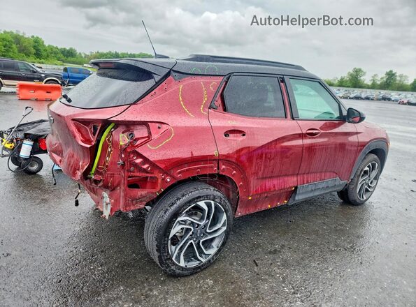 KL79MUSL5RB201398 2024 CHEVROLET TRAILBLAZER Бордовый Задняя правая четверть