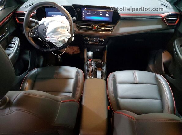 KL79MUSL5SB074772 2025 CHEVROLET TRAILBLAZER Gray Dashboard view