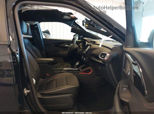 KL79MUSL6NB138466 2022 CHEVROLET TRAILBLAZER Black Вид салону спереду