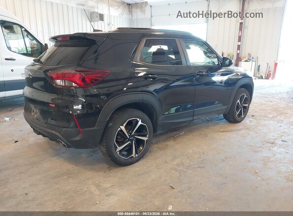 KL79MUSL6NB138466 2022 CHEVROLET TRAILBLAZER Black Задня права чверть