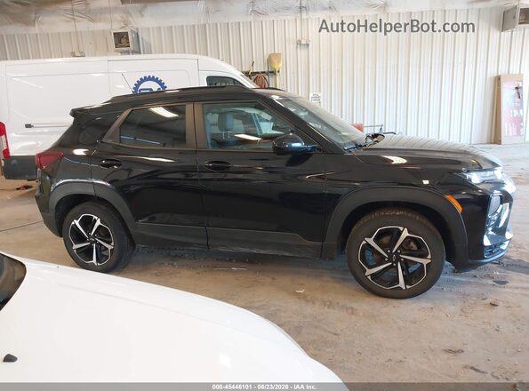 KL79MUSL6NB138466 2022 CHEVROLET TRAILBLAZER Black Вид задньої частини салону