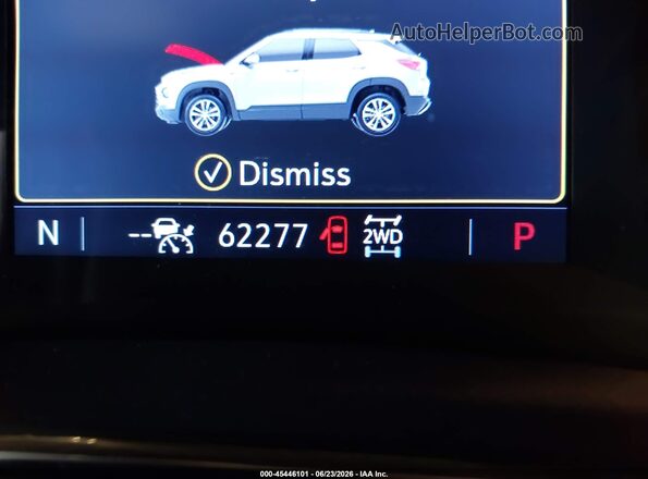 KL79MUSL6NB138466 2022 CHEVROLET TRAILBLAZER Black 