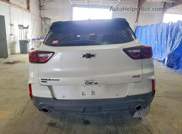 KL79MUSL6SB165646 2025 CHEVROLET TRAILBLAZER White Вид ззаду