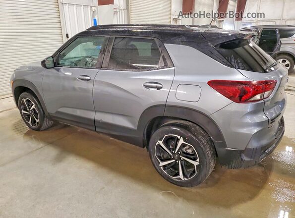 KL79MUSL7NB008163 2022 CHEVROLET TRAILBLAZER Gray Trasero izquierdo