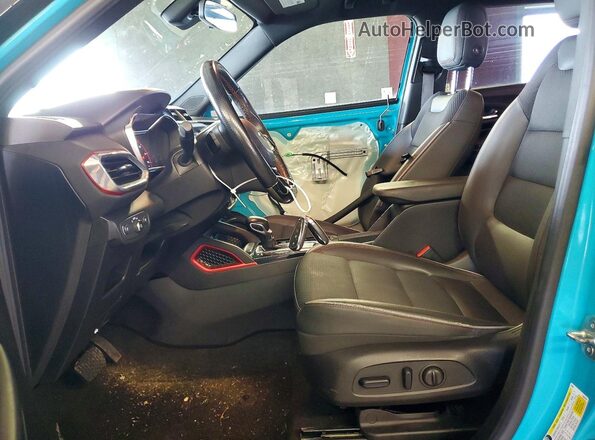 KL79MUSL7NB026341 2022 CHEVROLET TRAILBLAZER Blue Vista interior delantera