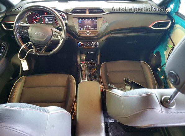 KL79MUSL7NB026341 2022 CHEVROLET TRAILBLAZER Blue Vista del salpicadero