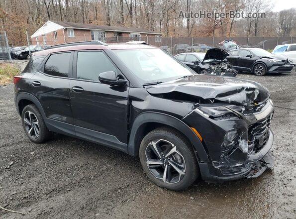KL79MUSL7NB132482 2022 CHEVROLET TRAILBLAZER Black Front right