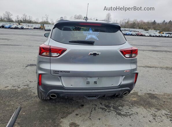 KL79MUSL7PB083724 2023 CHEVROLET TRAILBLAZER Gray უკანა ხედი