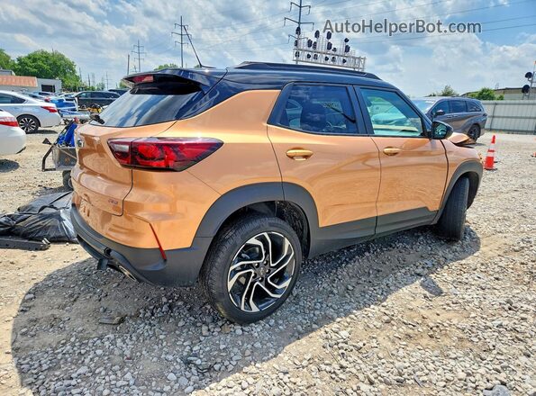 KL79MUSL7RB191215 2024 CHEVROLET TRAILBLAZER Orange 