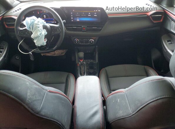 KL79MUSL7SB147740 2025 CHEVROLET TRAILBLAZER Black წინა პანელის ხედი