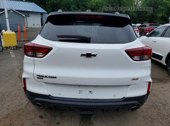 KL79MUSL8MB002841 2021 CHEVROLET TRAILBLAZER White 