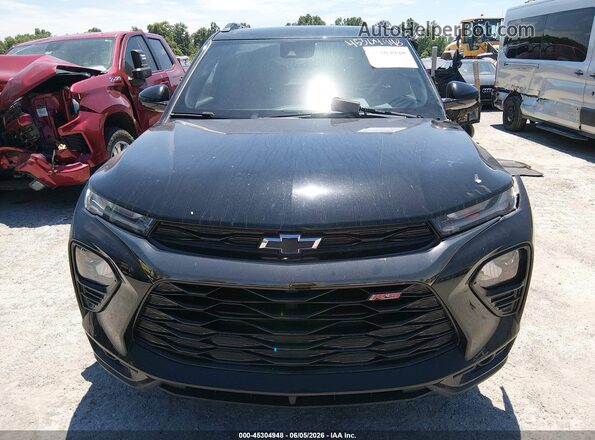 KL79MUSL8NB043388 2022 CHEVROLET TRAILBLAZER Черный Вид задней части салона