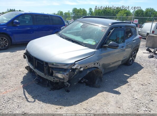 KL79MUSL8PB165705 2023 CHEVROLET TRAILBLAZER Light Blue წინა ხედი