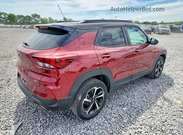 KL79MUSL8PB217236 2023 CHEVROLET TRAILBLAZER Red Trasero derecho