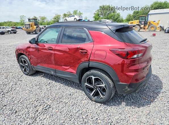 KL79MUSL8PB217236 2023 CHEVROLET TRAILBLAZER Red Trasero izquierdo