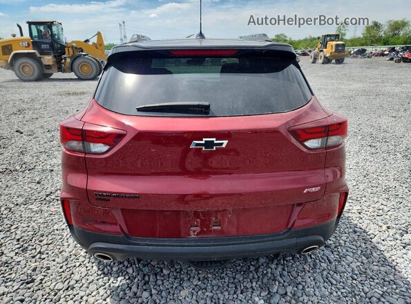 KL79MUSL8PB217236 2023 CHEVROLET TRAILBLAZER Red Vista trasera