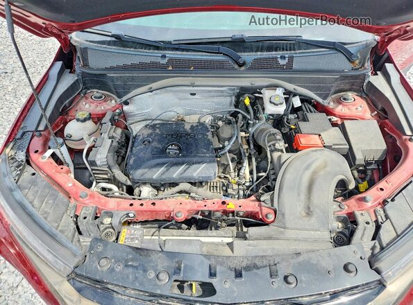 KL79MUSL8PB217236 2023 CHEVROLET TRAILBLAZER Red Vista del compartimento del motor