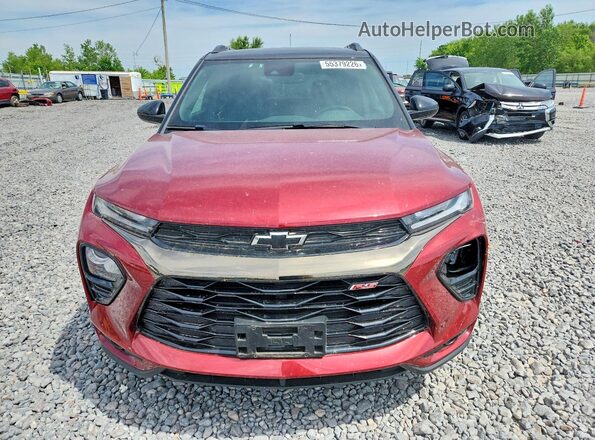 KL79MUSL8PB217236 2023 CHEVROLET TRAILBLAZER Red Vista frontal