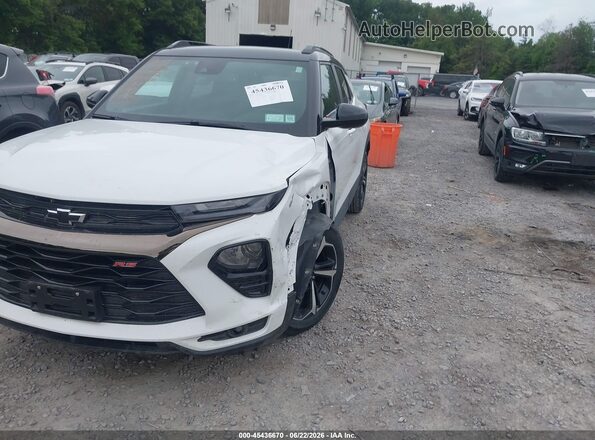 KL79MUSL9PB190872 2023 CHEVROLET TRAILBLAZER White Դիմացի տեսք