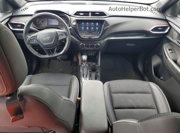 KL79MUSL9PB207024 2023 CHEVROLET TRAILBLAZER White Vista del salpicadero