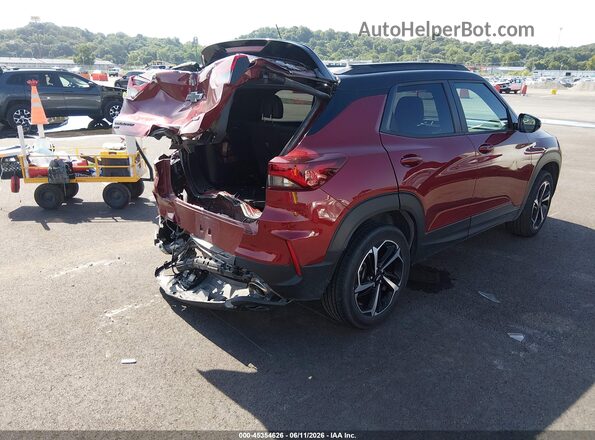 KL79MUSL9PB217892 2023 CHEVROLET TRAILBLAZER Red Հետևի աջ