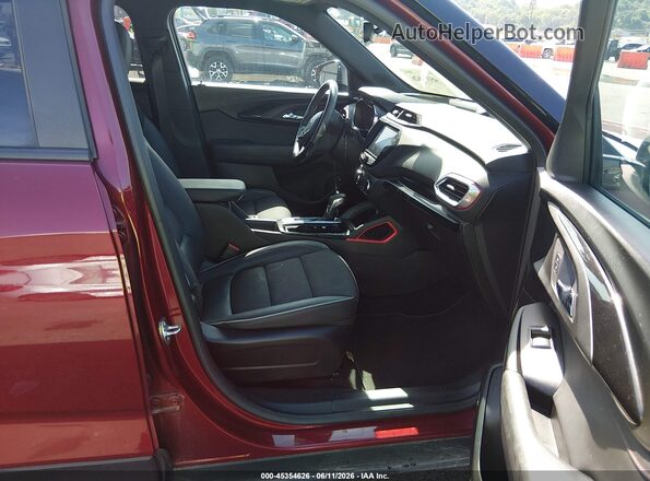 KL79MUSL9PB217892 2023 CHEVROLET TRAILBLAZER Red Սալոնի դիմացի տեսք