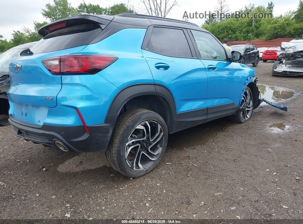 KL79MUSL9SB009908 2025 CHEVROLET TRAILBLAZER Синий Задняя правая четверть