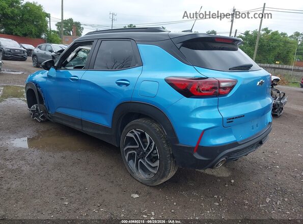 KL79MUSL9SB009908 2025 CHEVROLET TRAILBLAZER Синий Задняя левая четверть